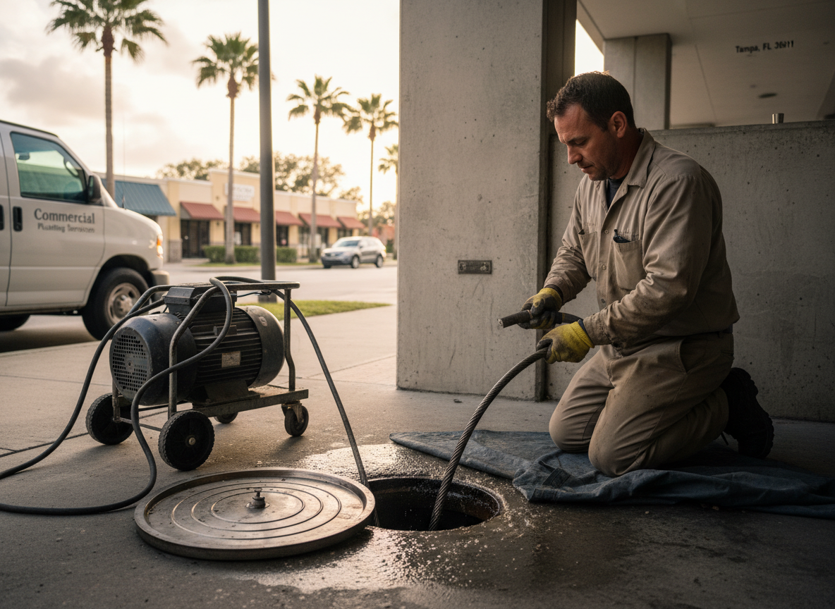 Drain Cleaning in West Tampa FL