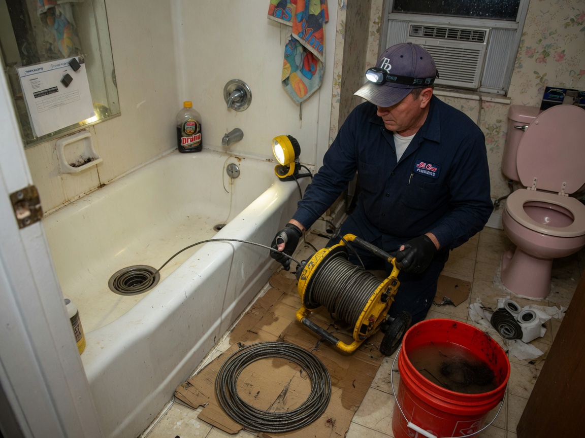 Drain Snaking in Tampa 33611, FL
